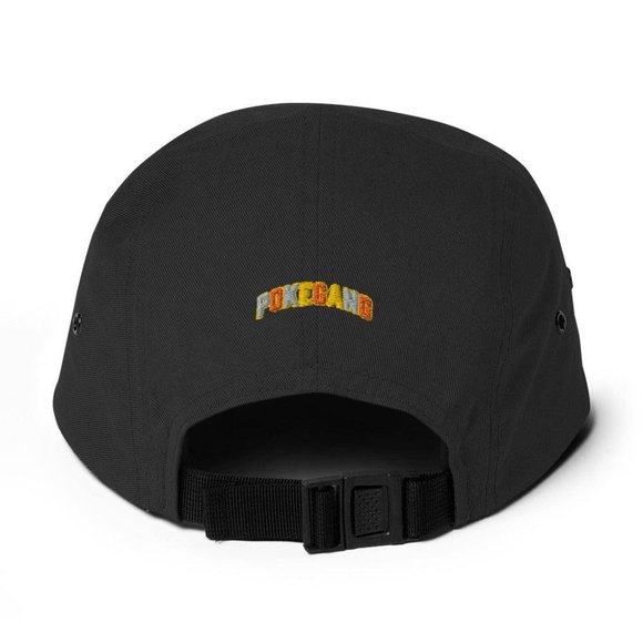 PokeGang Unisex Black 100% Cotton Adjustable Metal Eyelets Classic Snapper Hat - Picture 2 of 2